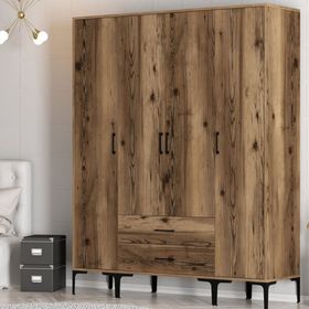 Variant Mobilya Kumsal 4 Kapılı STS Ceviz Gardrop