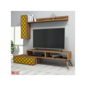 Variant Planet Sarı Ceviz Tv Ünitesi