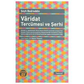 VARIDAT TERCÜMESI VE ŞERHI - ŞEYH BEDREDDIN