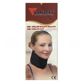 Variteks Uni Collar Siyah Süngerli Boyunluk
