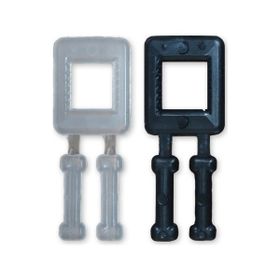 Varmax 1000 Adet Şeffaf Plastik Çember Tokası