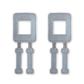 Varmax 1000 Adet Şeffaf Plastik Çember Tokası