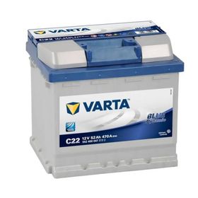 Varta 12V 52 Ah Amper 470A Blue Dynamic C22 Uyumlu Akü