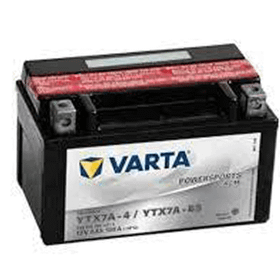 VARTA 12V 6Ah Motosiklet Aküsü YTX7A-BS