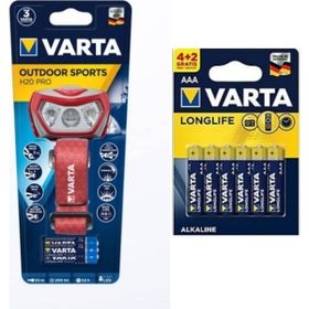 VARTA 17650 Outdoor Sports H20 PRO Kafa Feneri