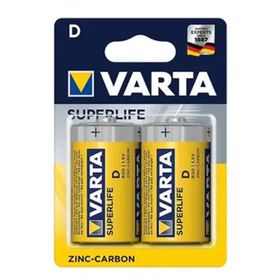 Varta 2020 Superlife D Size 2'liBüyük Pil