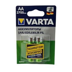 Varta 2700mAh AA 2'li Blister NiMH Şarjlı Kalem Pil