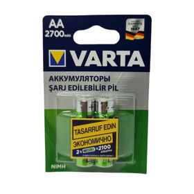 Varta 2700mAh AA 2'li Blister NiMH Şarjlı Kalem Pil