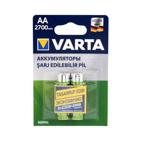 Varta 2700mAh AA 2'li Blister NiMH Şarjlı Kalem Pil