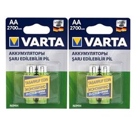 Varta 4 Adet 2700mah Ni-Mh Aa Şarjlı Pil