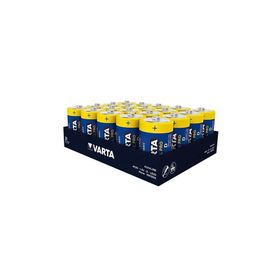 Varta 4020 Endüstriyel Alkalin D Size 20'li Büyük Boy Pil