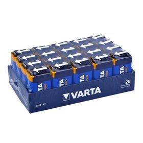 Varta 4022 Endüstriyel 9V 20'li Alkalin Pil