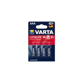 Varta 4703 Longlife Max Power AAA 4'lü İnce Kalem Pil