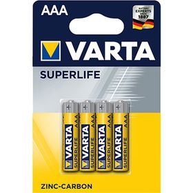 Varta 4xAAA Superlife İnce Kalem Pil