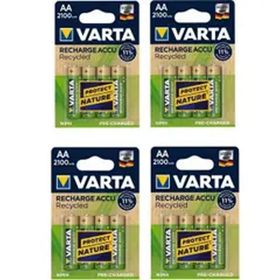 Varta 56616 2100 Mah Aa Aydos 16'lı Şarj Edilebilir Pil