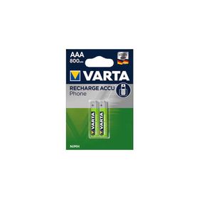 Varta 56703 800mAh AAA Şarj Edilebilir 2'li İnce Kalem Pil