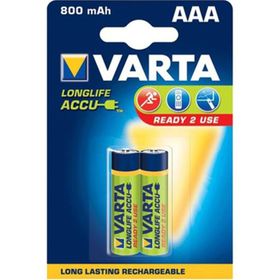 Varta 56703101412 Ready2Use AAA 800 mAh 2li İnce Kalem Pil