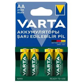 Varta 56706 2100 mAh AA Ni-MH 4 Adet Şarj Edilebilir Kalem Pil