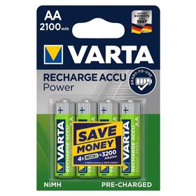 Varta 56706 2100mAh AA 4'lü Şarjlı Kalem Pil