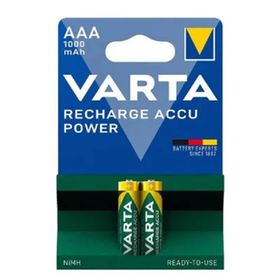 Varta 57033 1000mAh AAA 2'li Şarj Edilebilir İnce Kalem Pil