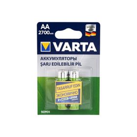 Varta 5706 2700 Mah Aa Şarjlı 2'li Kalem Pil