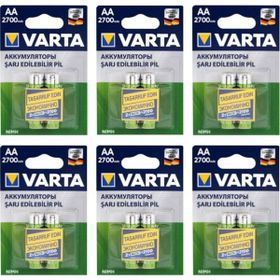 Varta 5706 Şarjlı Aa 2700 Mah 6 Adet Kalem Pil