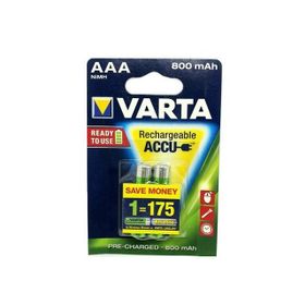 Varta 800mA AAA NiMH Şarjlı İnce Kalem Pil