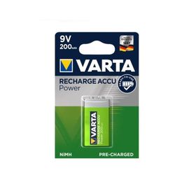 Varta 9V 200 mah Ready To Use Şarjlı Pil