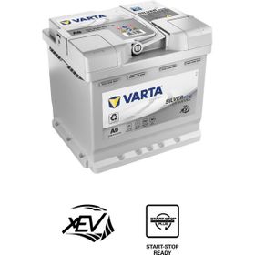 Varta A9 12 V 50 Ah 540A AGM Start-Stop Silver Dynamic Akü