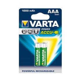 Varta AAA 2'li 1000 mah Şarjlı İnce Kalem Pil