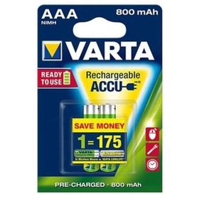 Varta AAA 800 mAh Ready 2 Use - 2'li Şarjlı İnce Pil