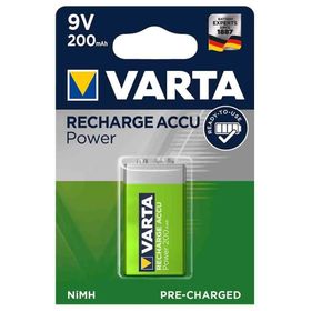 Varta Accu Power Şarj Edilebilir Nİ-MH 9 V 200 MAH Kare Pil