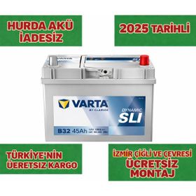 Varta B32 12 V 45 Ah Dar Tip Akü