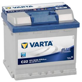 Varta Blue Dynamic 12 V 52 Amper 470A C22 2021 Haziran Akü