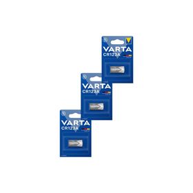 Varta CR123A 3V 3 Adet Lityum Pil