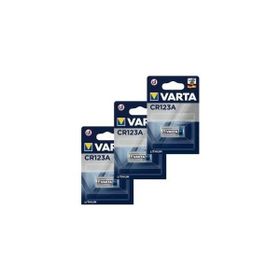 Varta CR123A 3V 3 Adet Lityum Pil
