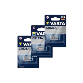 Varta CR123A 3V 3 Adet Lityum Pil