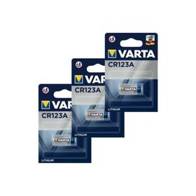 Varta CR123A 3V 3 Adet Lityum Pil