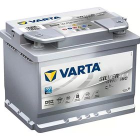 Varta D52 Silver Dynamic 12 V 60 Ah AGM Start Stop Akü