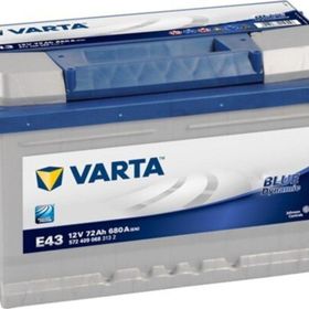 Varta E43 12 V 72 Ah 680A Blue Dynamic Akü