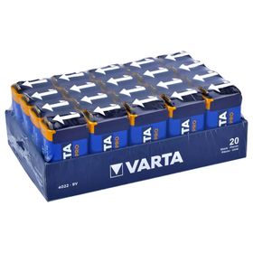 Varta Endüstryel Alkalin 9V Kare 20'li Pil