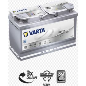 Varta H15 12 V 105 Ah 950A AGM Start-Stop Silver Dynamic Akü