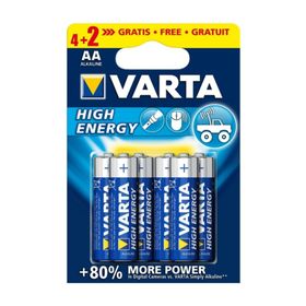 Varta High Energy 4+2 Promo Kalem Pil