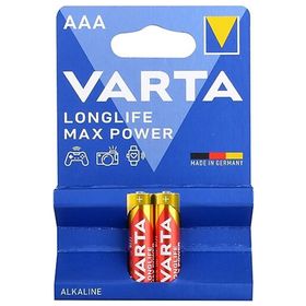 Varta Long Life Max Power 2 Adet İnce Pil