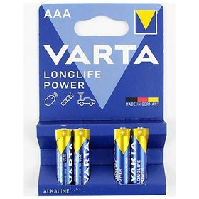 Varta Long Life Max Power Alkalin 4 Adet İnce Pil