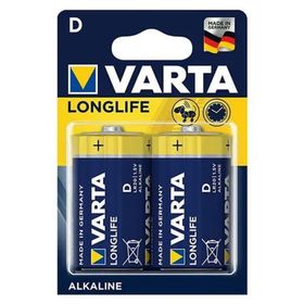 Varta Longlife Alkalin D Büyük Boy 2'li Pil