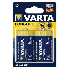 Varta Longlife D Alkalin Pil