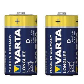 Varta Longlife D Alkalin Pil