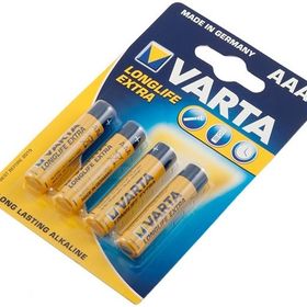 Varta Longlife Extra AAA Alkalin Pil