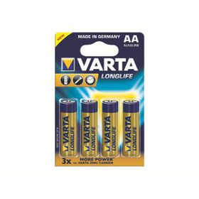 Varta Longlife Extra Alkalin AA Pil